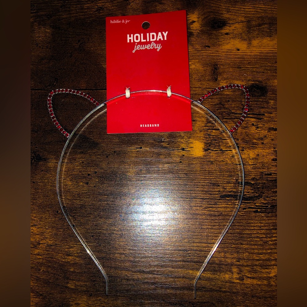 HOLIDAY CAT EAR HEADBAND